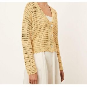 Vince Crochet Cardigan, Size L